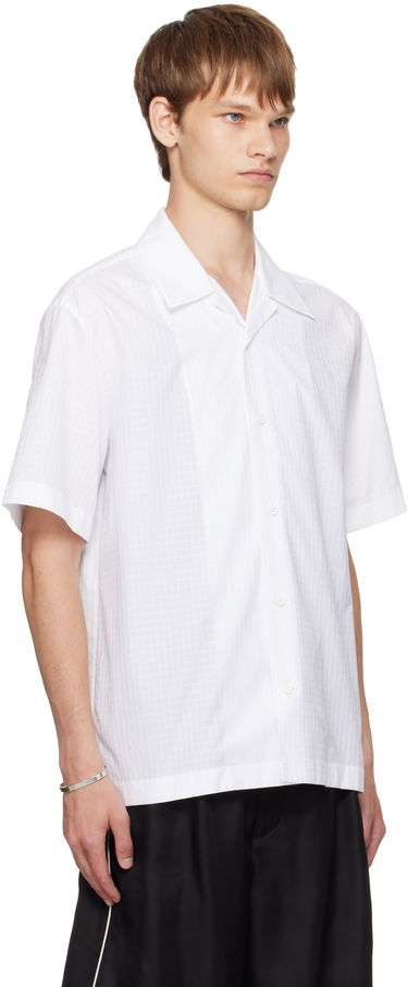 Košeľa Jil Sander Jil Sander Cotton Camp Collar Shirt Biela | J61DL0061_J45302, 1