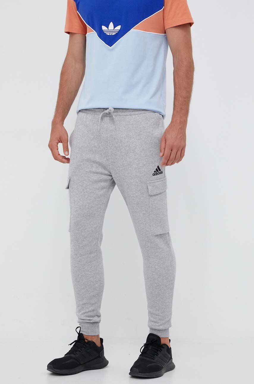 Essentials Fleece Regular Tapered Cargo Joggers