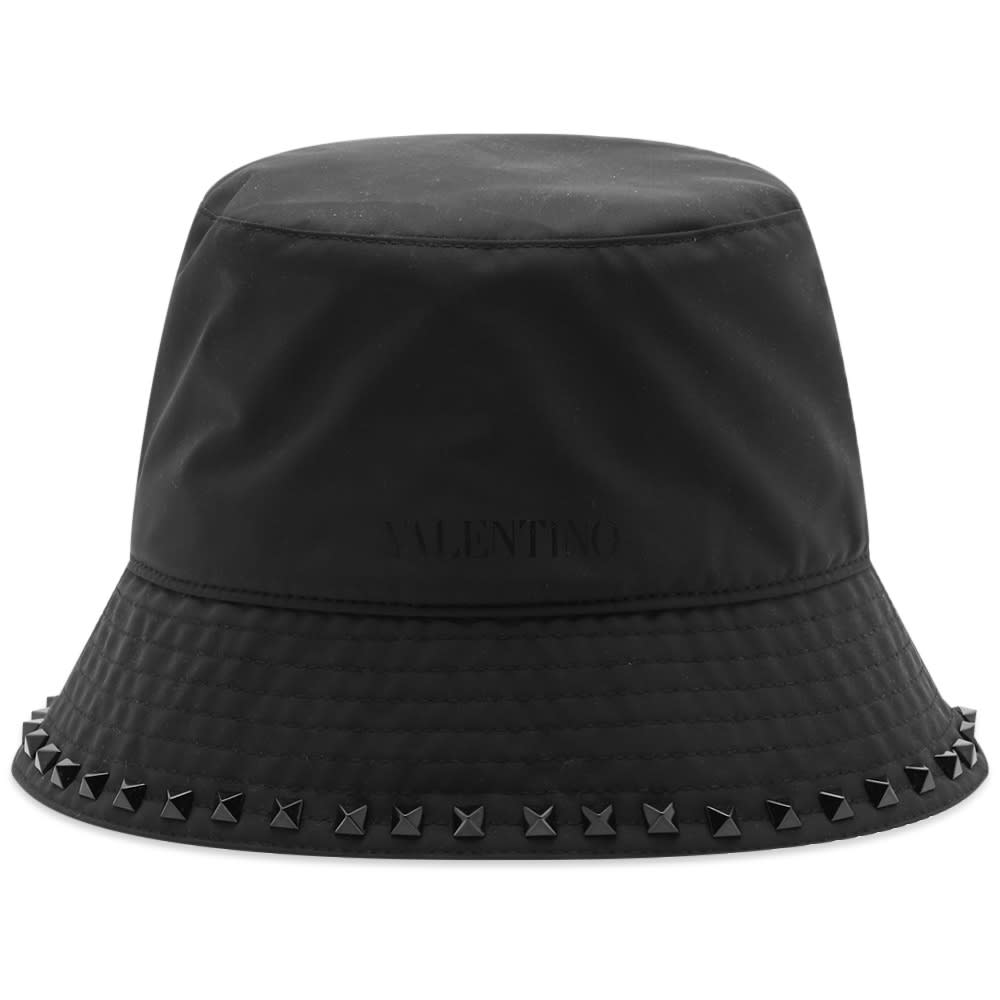 Klobúk Valentino Rock Stud Bucket Hat Čierna | 2Y2HGA32UZF-0NO, 0