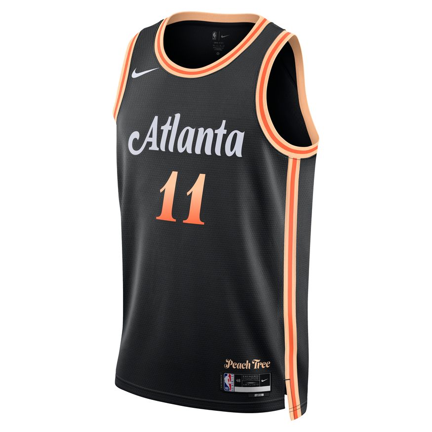 Dres Nike Dri-FIT NBA Trae Young Atlanta Hawks City Edition 2022 Swingman Jersey Čierna | DO9584-010, 0