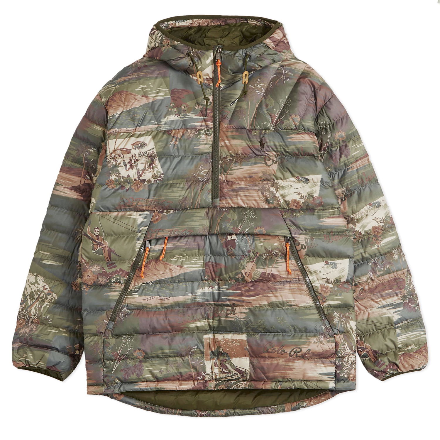 Prešívaná bunda Polo by Ralph Lauren Ralph Lauren Ski Scenic Ripstop Half Zip Jacket Rôznofarebný | 710955637001, 0