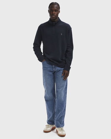 Mikina Polo by Ralph Lauren Men's Quarter-Zip Sweatshirt Navy | 710812963003, 2