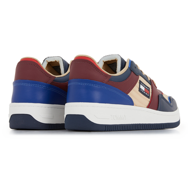 Tenisky a topánky Tommy Hilfiger Retro Basket Warm Lined Bleu/bordeaux Rôznofarebný | EM0EM01074C87, 2