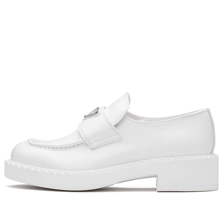 Tenisky a topánky Prada Prada Patent Leather Loafers Biela | 1D246M_ULS_F0009_F_B050