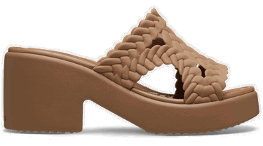 Tenisky a topánky Crocs Brooklyn Woven Heel Sandals Hnedá | 209979-2EY, 0