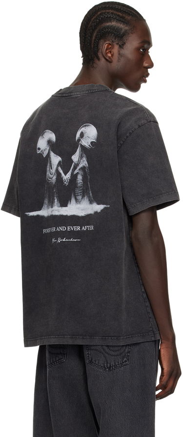 Tričko Han Kjøbenhavn Han Kjobenhavn Aliens In Love Graphic T-Shirt Čierna | M-133229, 2