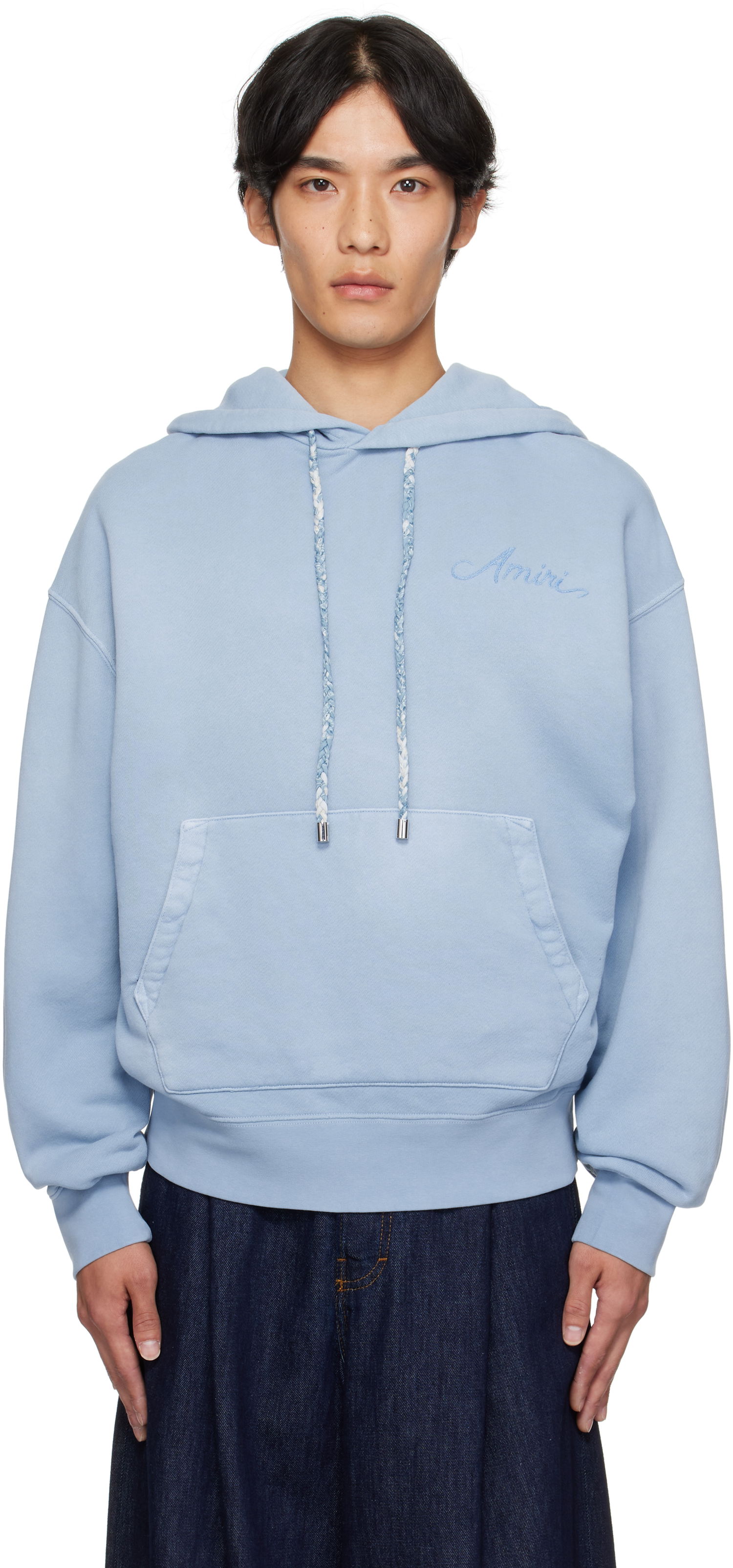 Mikina AMIRI Amiri Bandana Oversized Hoodie Modrá | AMJYHD1117, 0