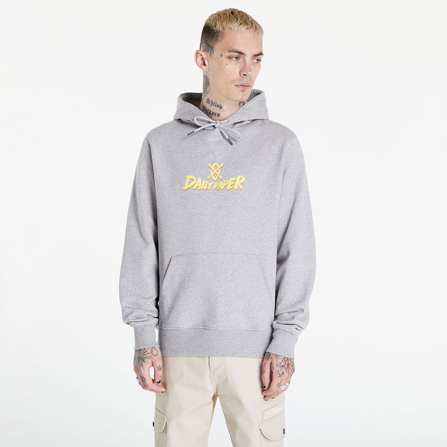 Mikina DAILY PAPER Reild Hood Šedá | 2213062, 0