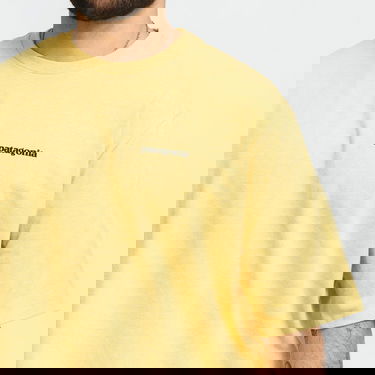 Tričko Patagonia M's P6 Logo Responsibili Tee Žltá | 38504 SUYE, 3
