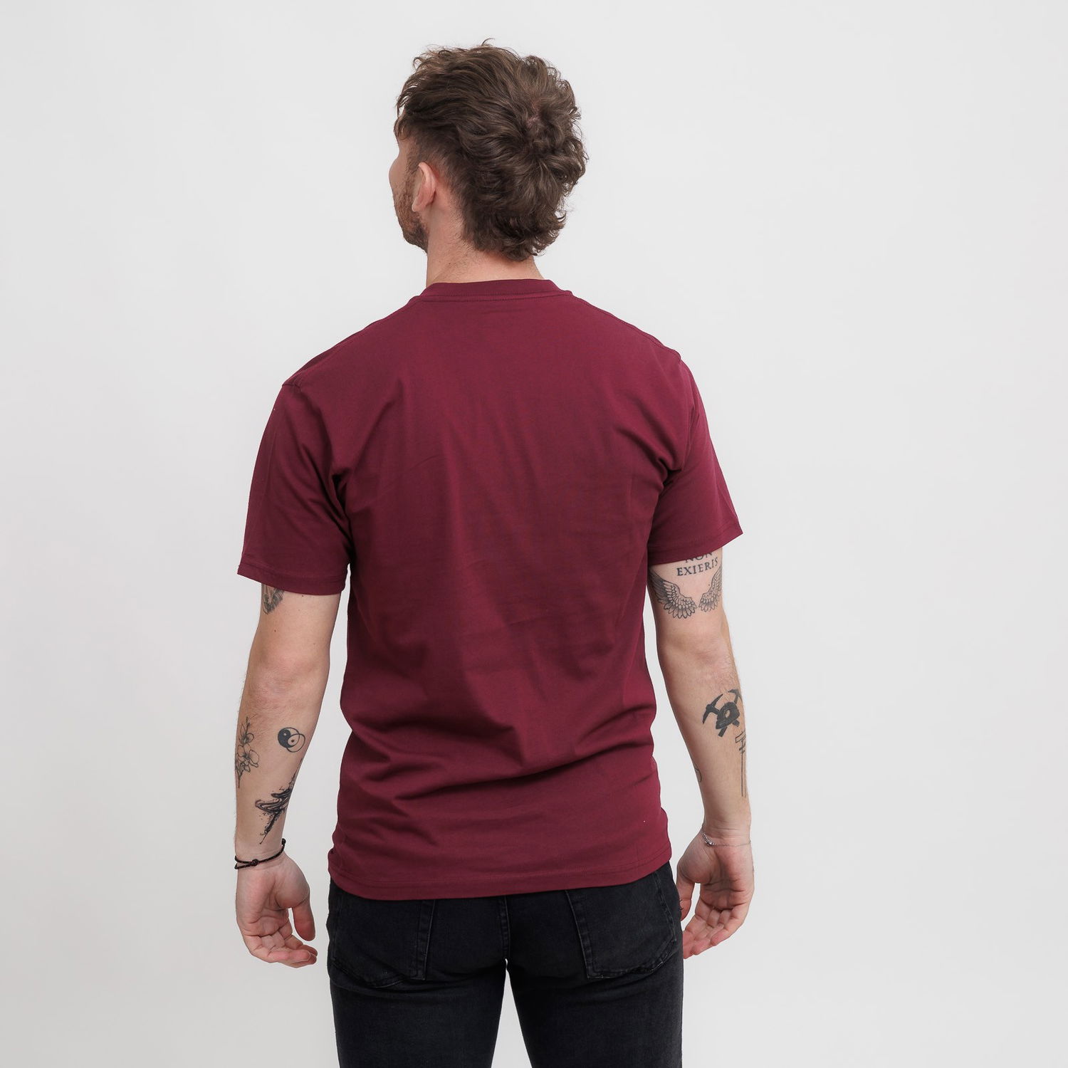 Tričko Vans Classic T-Shirt Vínová | VN000GGGEAY1, 1