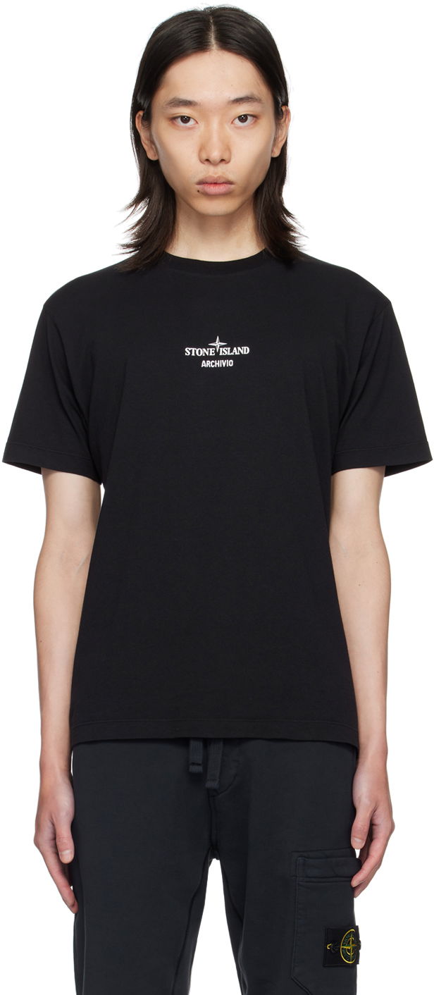 Black 'Archivio' T-Shirt