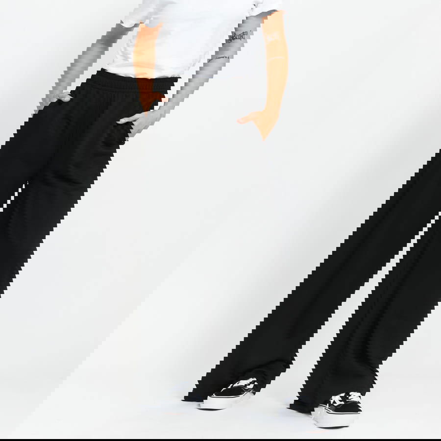 Tepláky Urban Classics Modal Terry Wide Leg Sweatpants Čierna | TB4381 black, 0