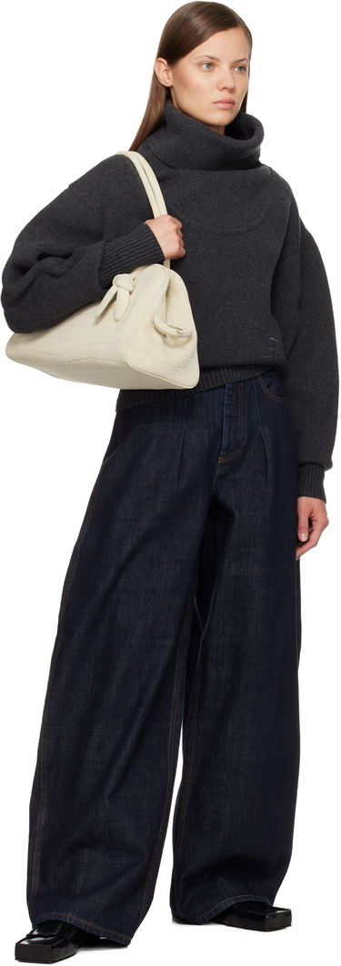 Tenisky a topánky Jacquemus La Casa 'The Carré' Polished Leather Penny Loafers Čierna | 24HFOW00147AC18A03, 4