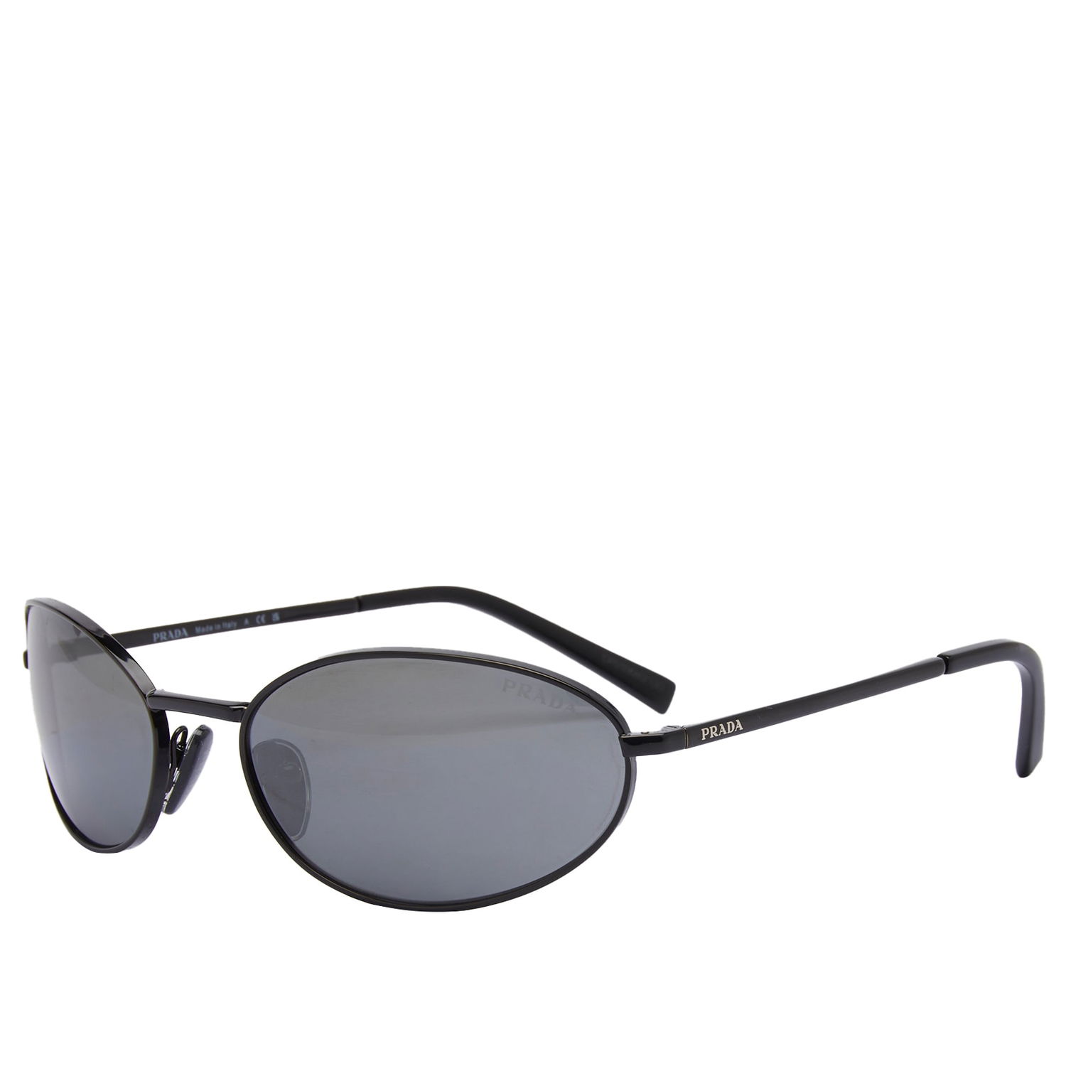 Slnečné okuliare Prada Black/Grey Mirror Silver A59S Sunglasses Čierna | 0PR-A59S-59-1AB60G, 0