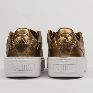 Tenisky a topánky Puma Basket Platform Luxe Wn's ermine - ermine Metalická | 366687 02, 3