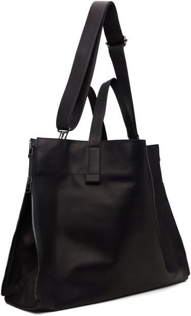 Tote bag Yohji Yamamoto YOHJI YAMAMOTO Zipper LL Tote Čierna | DM-I01-784, 2