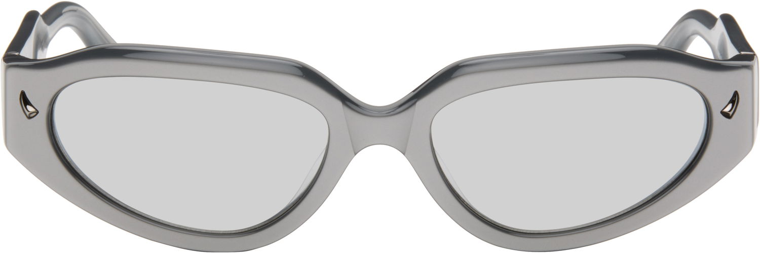 Slnečné okuliare Vivienne Westwood Vivienne Westwood Cat-Eye Orb Sunglasses Šedá | VW509083555, 0