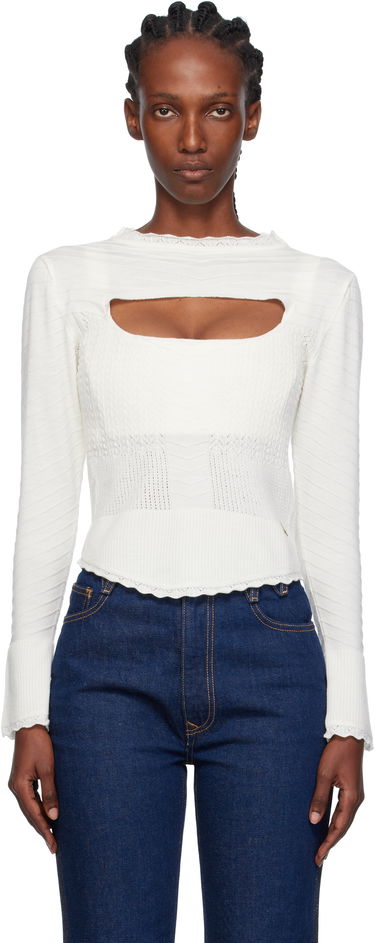 Crop Top Vivienne Westwood Vivienne Westwood Maria Corset Top Biela | 1803006L-Y0006-, 0