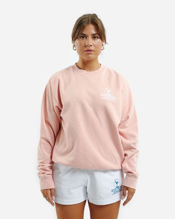 Mikina Sporty & Rich Gymnastics Crewneck Ružová | CR481RO, 1