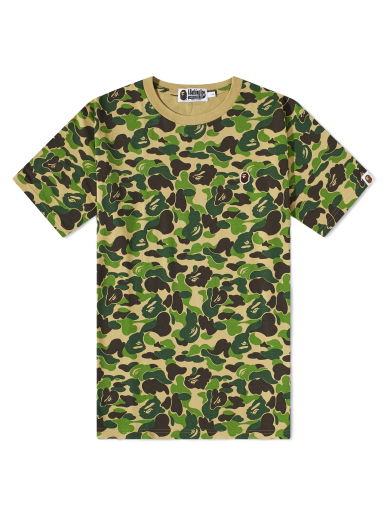 Tričko BAPE ABC Camo Ape Head One Point T-Shirt Green Zelené | 001CSJ301015M-GRN