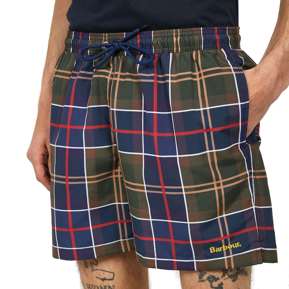 Tartan Essential Logo 5'' Swim Short