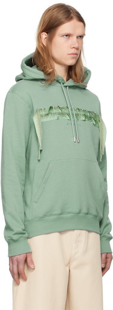 Mikina LANVIN Lanvin Curb Lace Hoodie Zelené | RM-HO0001-J199-P25, 1