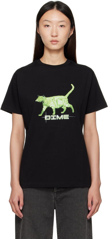 Tričko Dime Dime Splinter Graphic T-Shirt Čierna | DIMESU2552BLK, 0