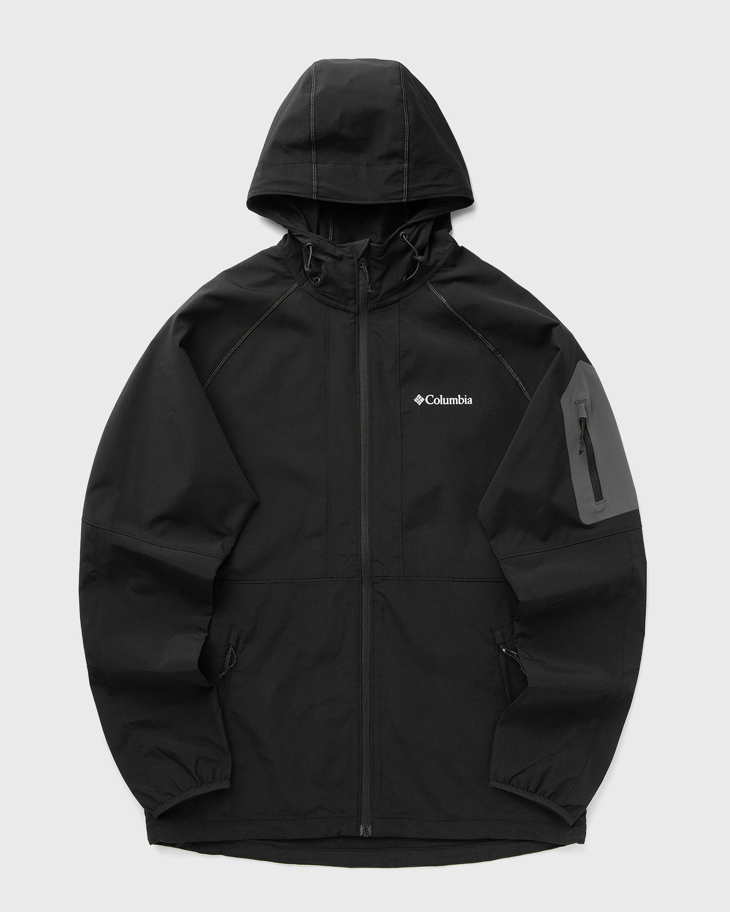 Bunda Columbia Tall Heights II Softshell Hooded Jacket Čierna | 2117211010, 1