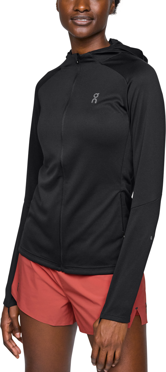 Mikina On Running Climate Zip Hoodie Čierna | 1we10330553, 0