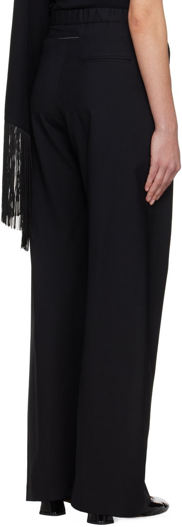 Nohavice Maison Margiela MM6 Maison Margiela Tailoring Wool Trousers Čierna | S52KA0517 M35080, 2