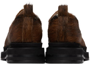 Šaty Simone Rocha Simone Rocha Heart Toe Platform Loafers Hnedá | LOF1PD 0794, 1