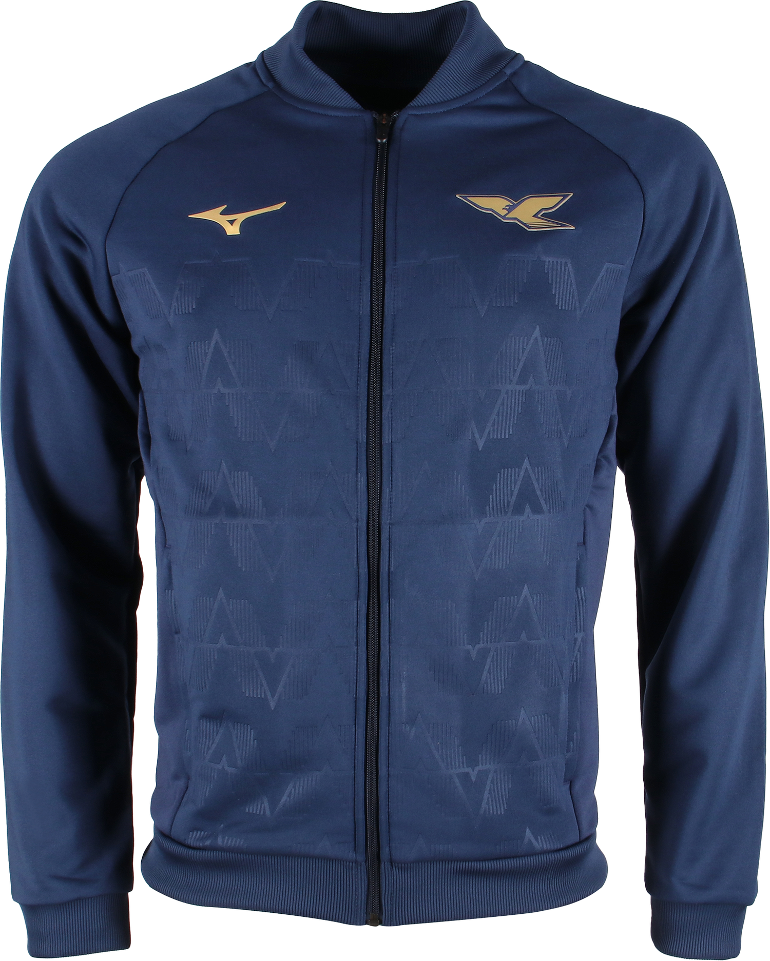 Bunda Mizuno Lazio 125th Anniversary Full-Zip Training Jacket Navy | p2gebx17-14, 0