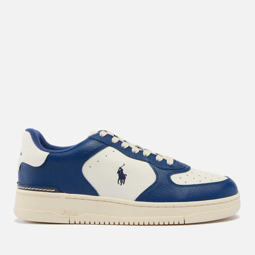 Tenisky a topánky Polo by Ralph Lauren Polo Ralph Lauren Men's Master Leather Court Trainers Navy | 809931571