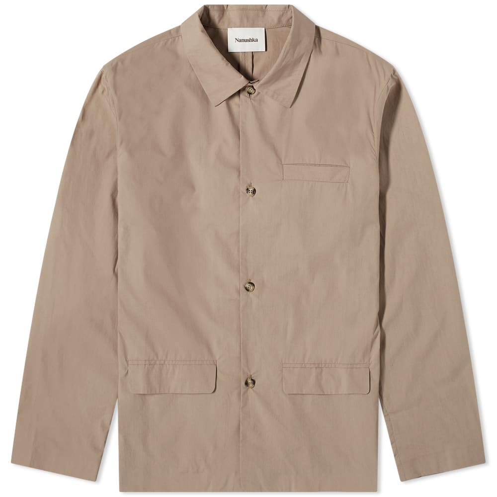 Bunda Nanushka Jao Shirt Jacket Béžová | NM22PFSH00872, 0