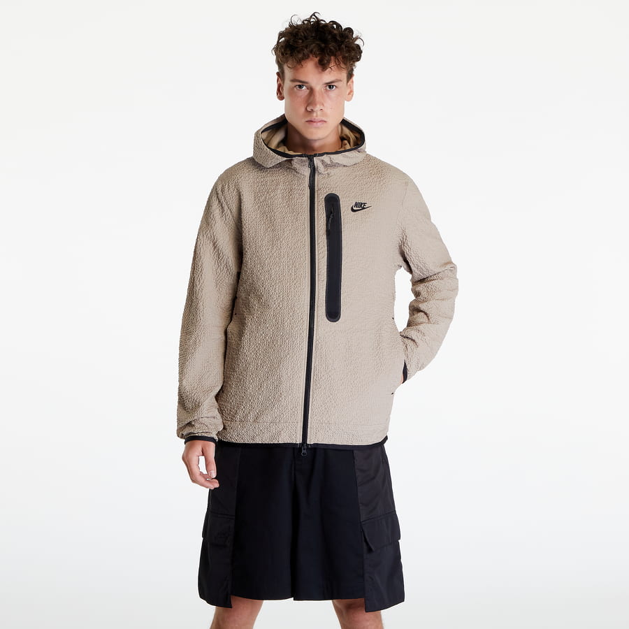 Bunda Nike Lined Woven Full-Zip Hooded Jacket Béžová | DQ4322-247, 0