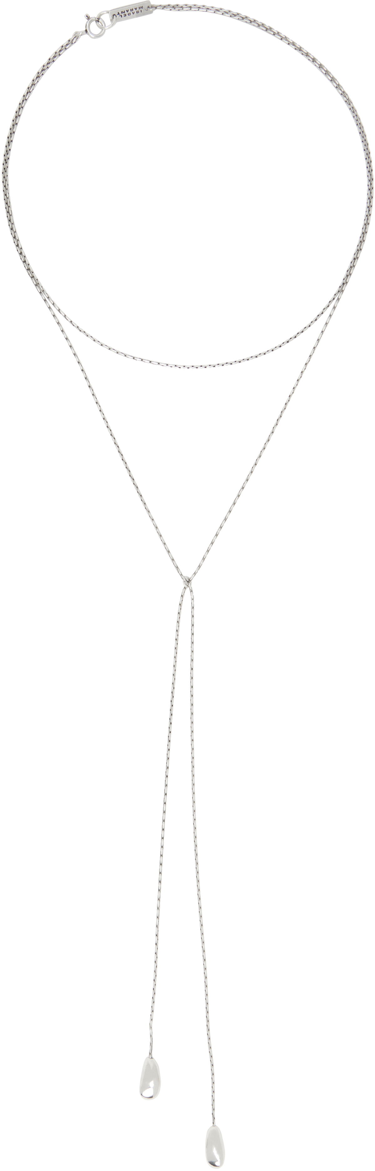 Náhrdelník ISABEL MARANT Isabel Marant Shiny Day Lariat Necklace Metalická | CO0098FA-B2B09B, 0