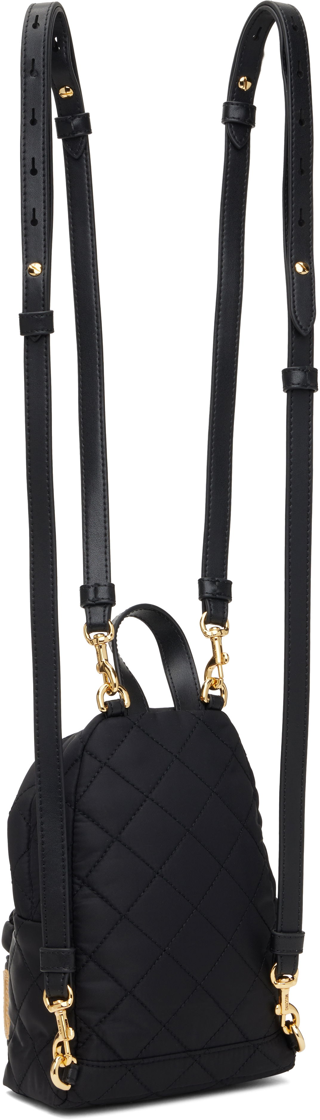 Moschino Quilted Mini Backpack