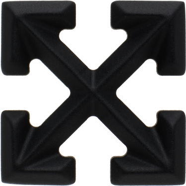 Spona Off-White Off-White Arrow Single Earring Čierna | OMOD11FC99MET0011000, 0