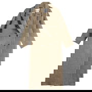 Sajilla Hairy Wool Double-breasted Coat