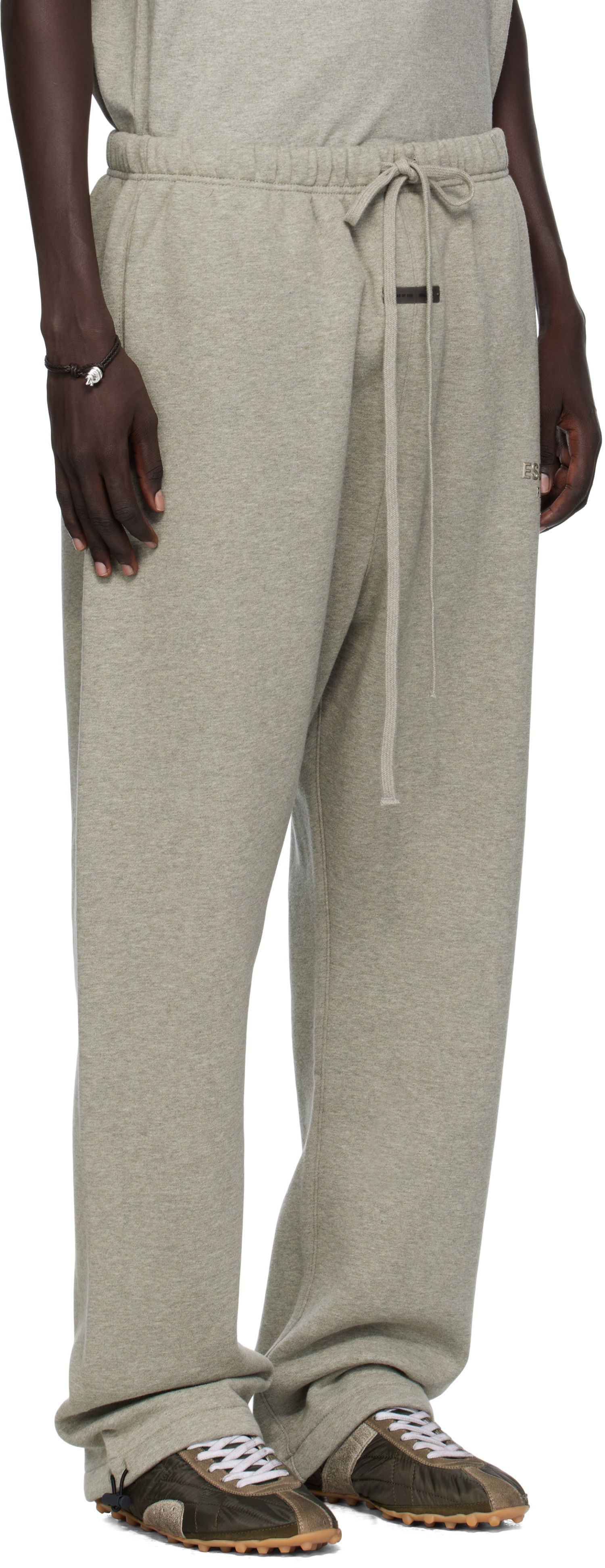 Tepláky Fear of God Fear of God ESSENTIALS Relaxed Fleece Sweatpants Šedá | 130SP258225F, 1