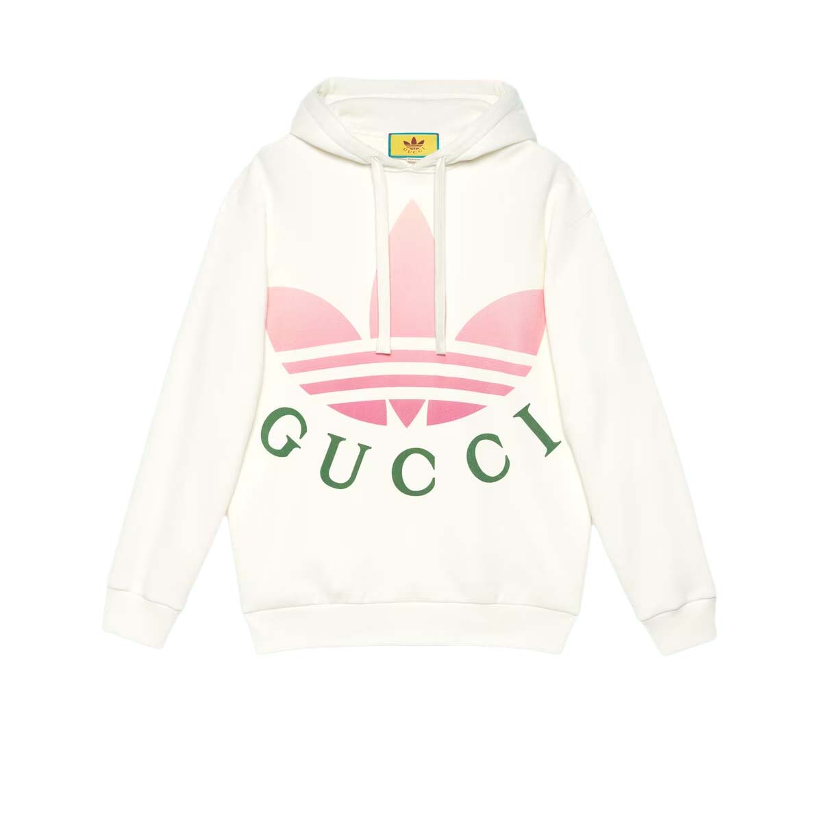 Mikina Gucci adidas xJersey Hooded Sweatshirt White Biela | 717427 XJE2C 9258, 0