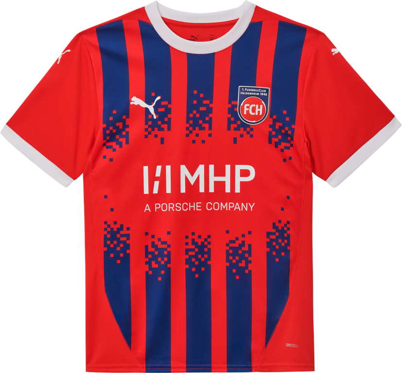 Dres Puma FCH Heidenheim Home Jersey Digital Stripe Pattern Rôznofarebný | 780527-001