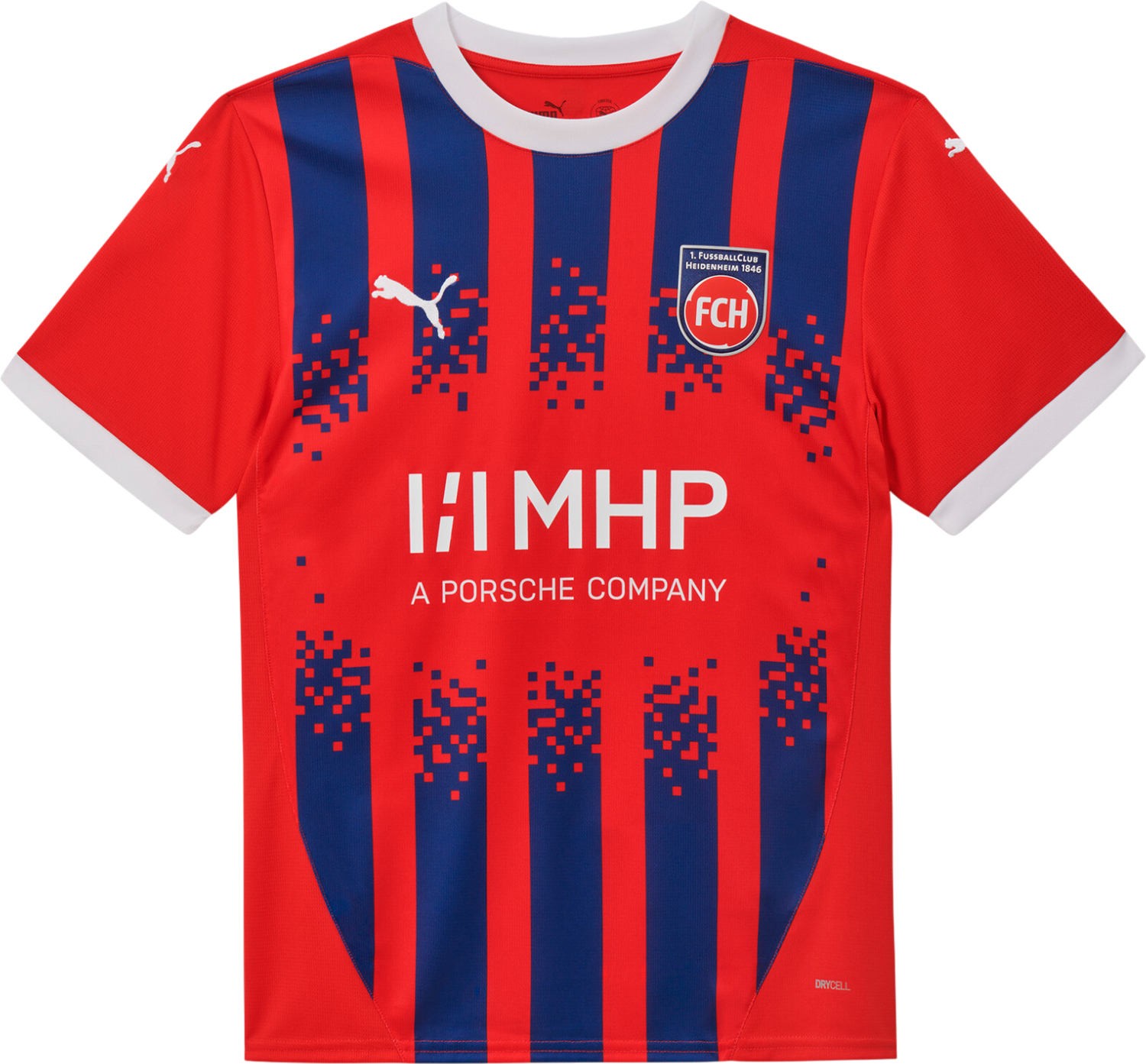 Dres Puma FCH Heidenheim Home Jersey Digital Stripe Pattern Rôznofarebný | 780527-001, 0