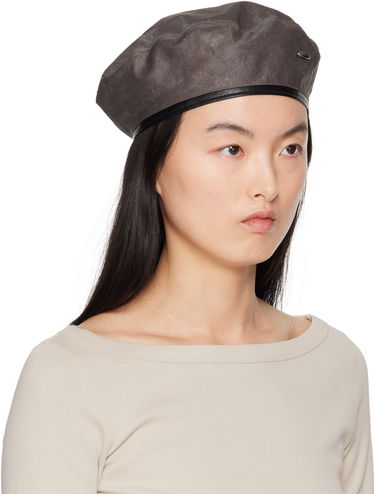 Baretka OUR LEGACY Our Legacy Nylon Beret Šedá | A2258BAB, 1