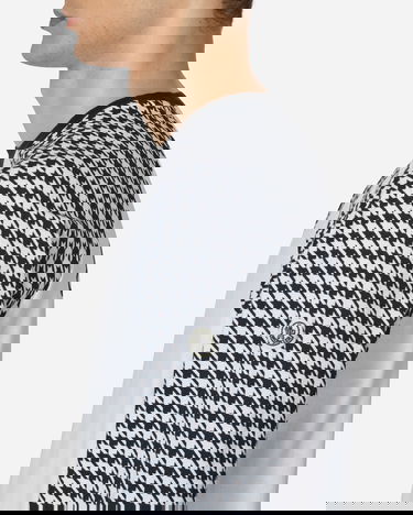 Tričko Moncler FRGMT Houndstooth T-Shirt Biela | 8D00003M3265 F90, 5