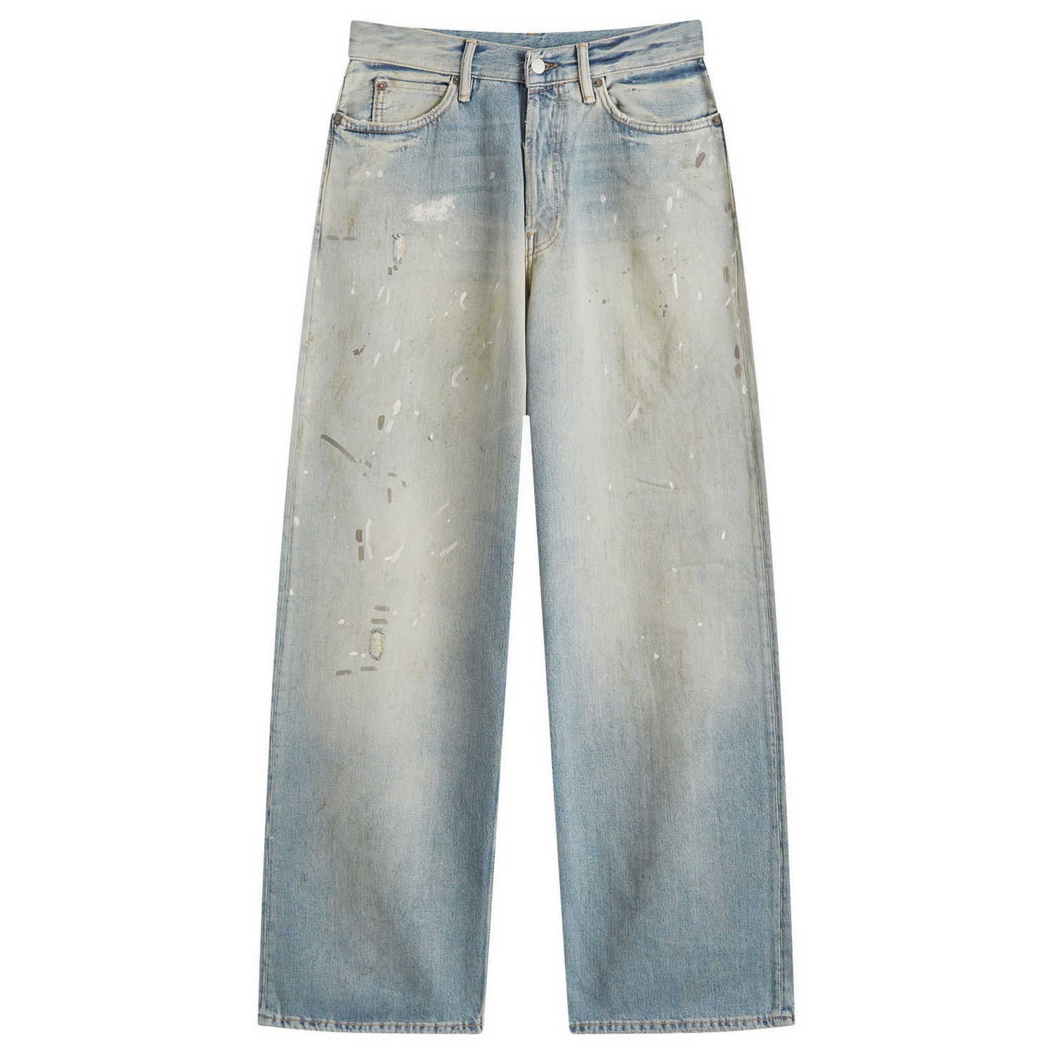 Džínsy Acne Studios Loose Fit Jeans, Size X-Small Modrá | C00096-228, 0