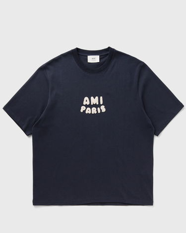 Tričko AMI Ami Paris Boxy T-Shirt Navy | UTS075.726-4011, 1
