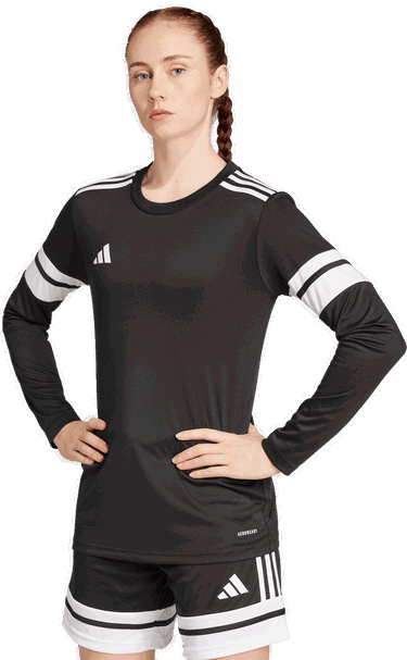 Dres adidas Originals Adidas Squadra 25 Long Sleeve Jersey Čierna | jj0007, 2