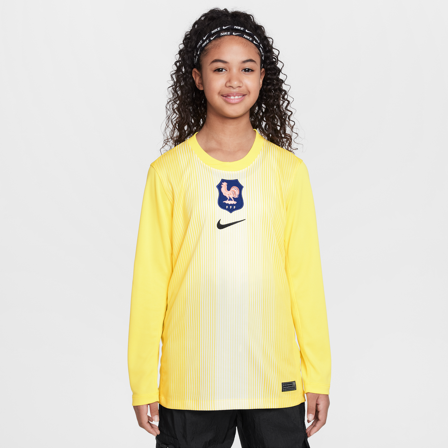 Dres Nike FFF Stadium 2025/26 Dri-FIT Replica Goalkeeper Jersey Žltá | HM9792-718, 0