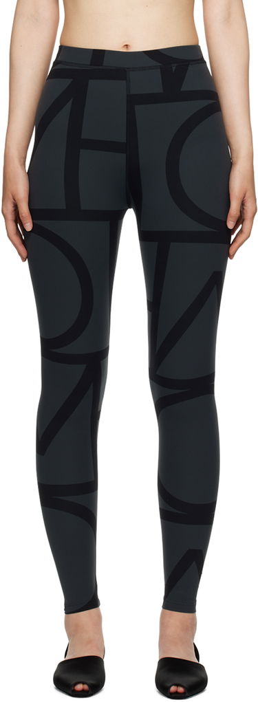 Legíny TOTEME TOTEME Women's Monogram Print Leggings Čierna | 213-248-777, 0